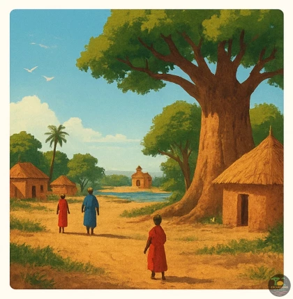 Brousse, villages et île aux coquillages